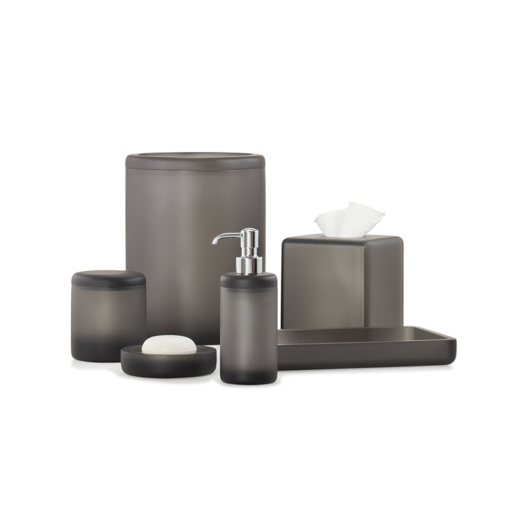 Labrazel Dome Smoke Matte Bathroom Accessory Tray Wayfair Canada